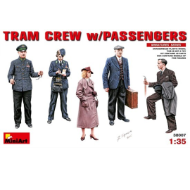 Crew Tram Passagiere + Figur