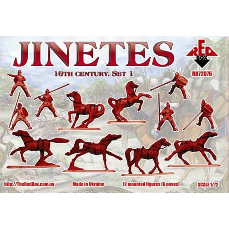 Jinetes. 16. Jahrhundert. Set 1