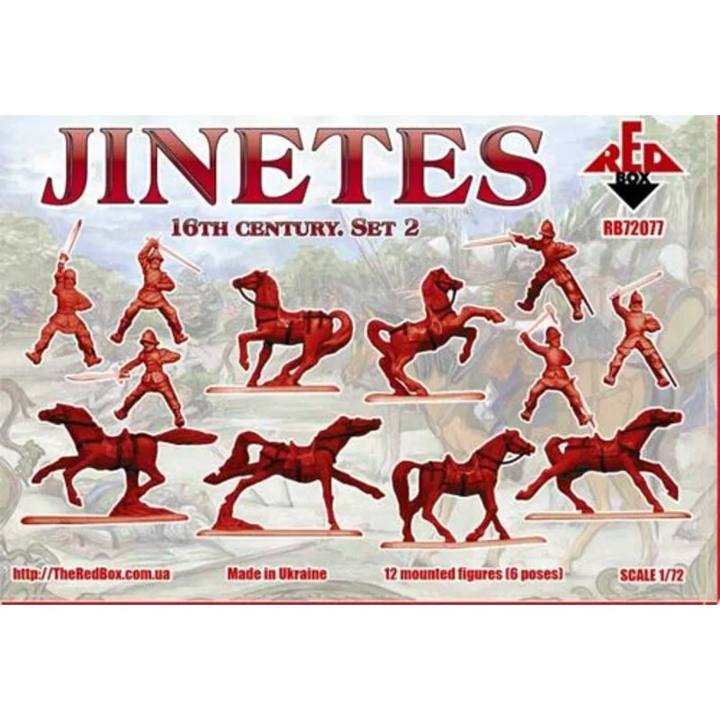 Jinetes. 16. Jahrhundert. Set 2