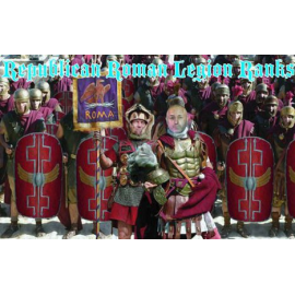 Republican Roman Legion Ranks Figur