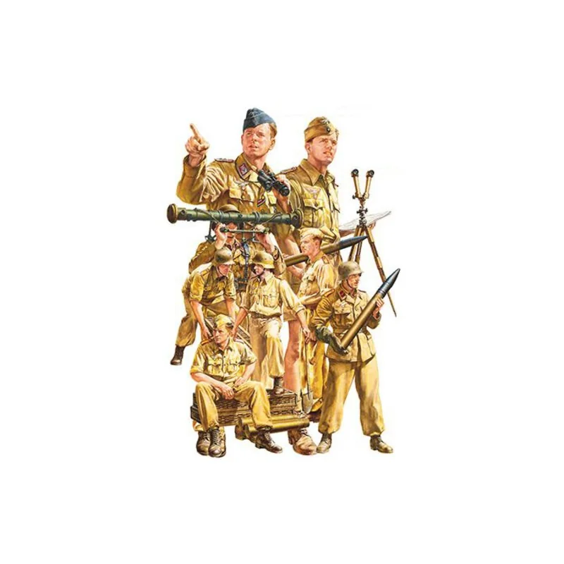 Deutsch Afrika Korps Luftwaffe Artillery Crew-Set