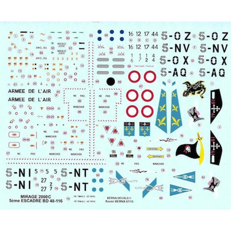 Dassault Mirage 2000C 5eme Escadre