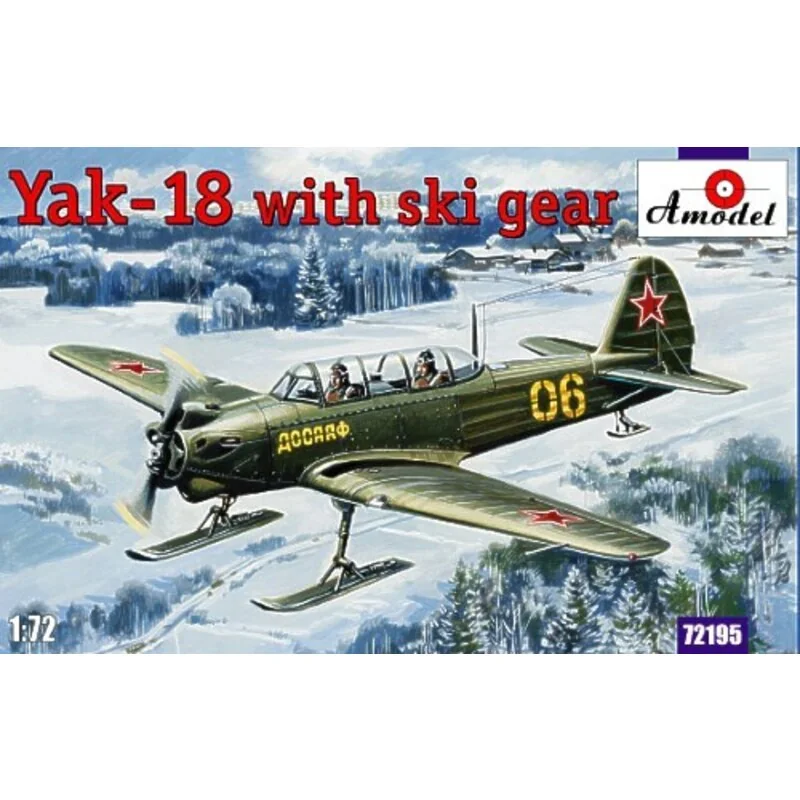 Yakovlev Yak-18 auf Skier