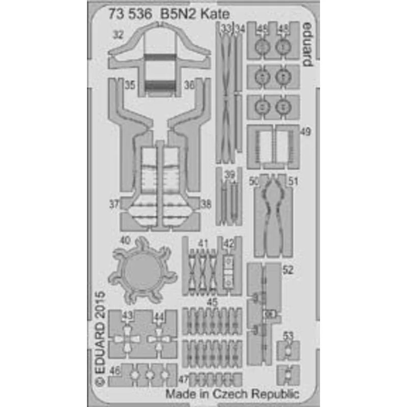 Nakajima B5N2 Kate (entworfen mit Airfix-Kits verwendet werden)