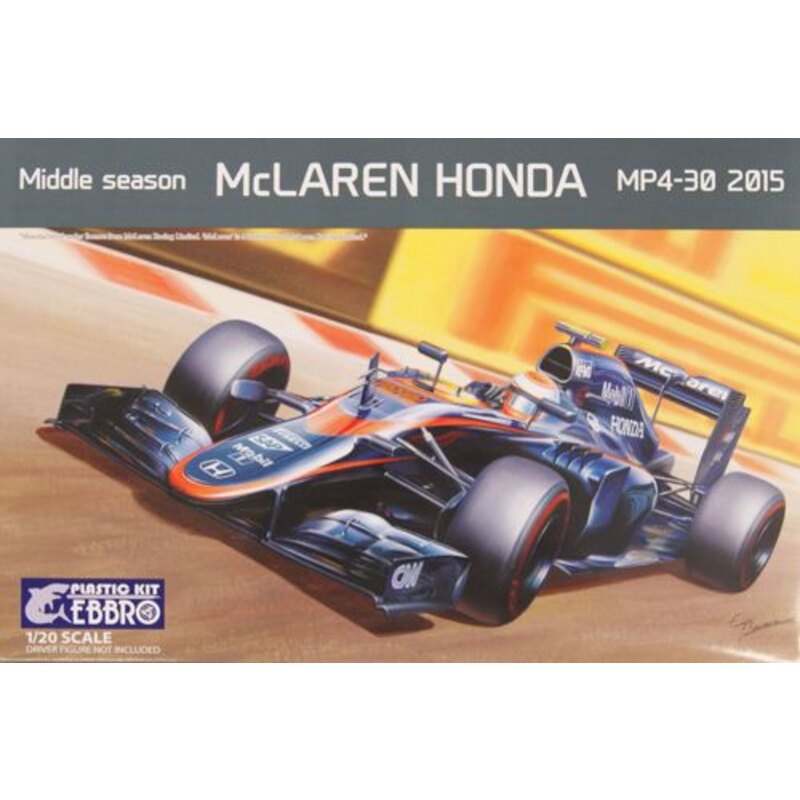 Maclaren Honda MP4-30 2015 Mittelsaison Modellbausatz