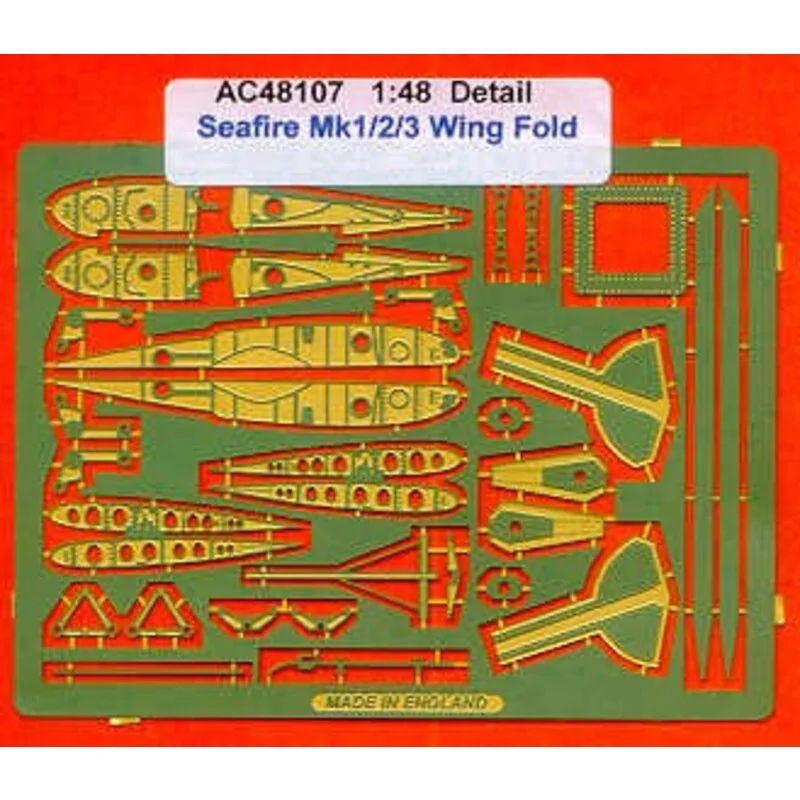 Supermarine Seafire Mk.1/ 2/3 Faltbare Flügelscharniere (entworfen für den Gebrauch mit den Airfix Bausätzen)