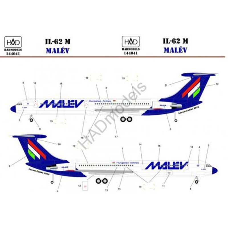 Iljuschin IL-62M MALEV