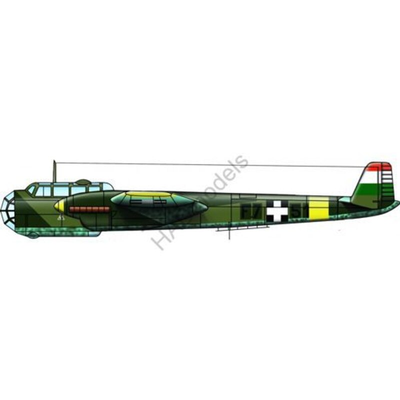 Dornier Do 215B-4 / Do 17S (Ungarisch, Schwedisch, Deutsch)