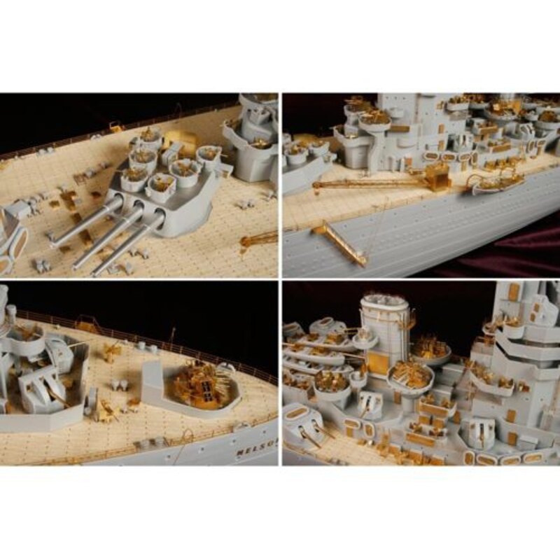 HMS Nelson 1944 DX PACK (entworfen mit Trumpeter Kits verwendet werden) Detail-Set für Boote