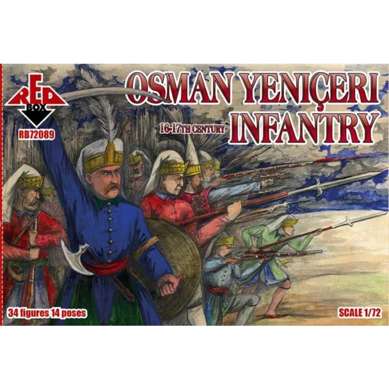 Osman Yeniceri Infanterie, 16-17 Jahrhundert