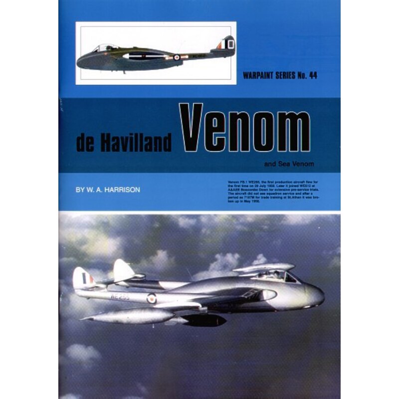 de Havilland Venom und Sea Venom (Hall Park Books Limited)