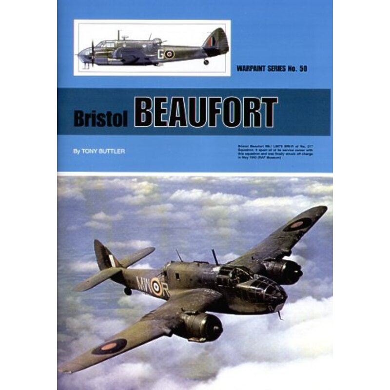 Bristol Beaufort von Tony Buttler (Hall Park Books Limited) [Mk.I]