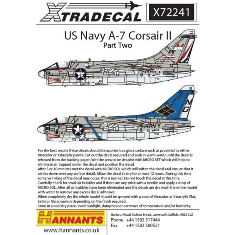 Bunte USN Vought A-7B / E Corsair II Teil 2 (4) A-7B 154.479 NM / 401 VA-215 Schleiereule USS Franklin D.Roosevelt Bi-Centennial