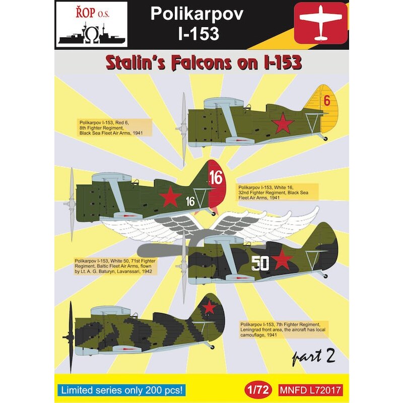 Polikarpov I-153 - Stalin Falcons auf der I-153 Teil 2