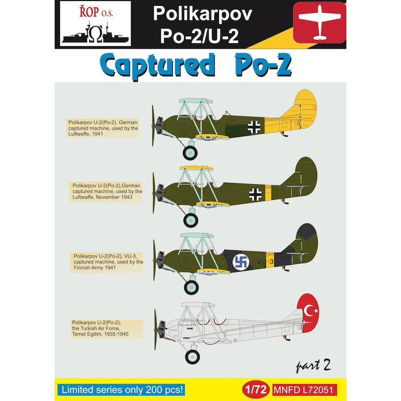 Polikarpov PO-2 / U-2 - Captured PO-2 Teil 2