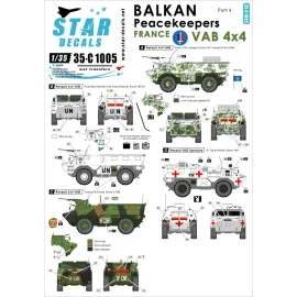 Balkan Peacekeepers # 4. Frankreich, UN und IFOR. VAB 4x4