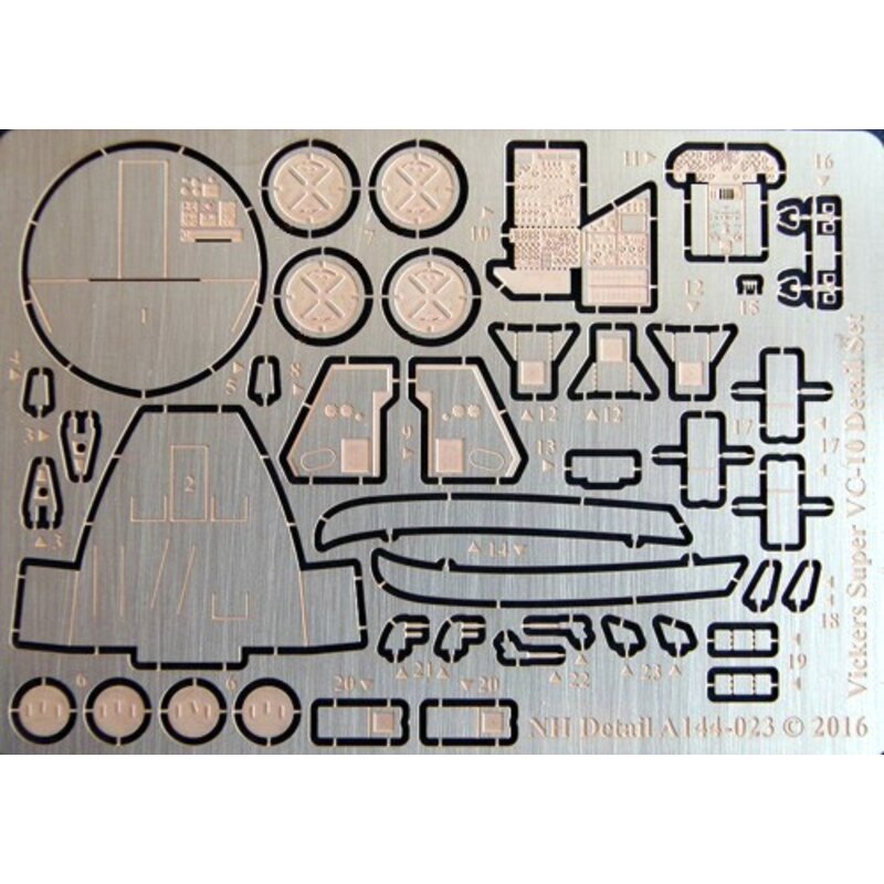 Vickers Super-VC-10 / VC10-Detail Set (entworfen mit Roden-Kits verwendet werden)