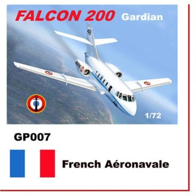 Dassault-Mystere Falcon 20 Decals Französisch Aeronavale (Re-Release von MACH0472)