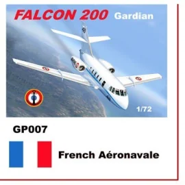 Dassault-Mystere Falcon 20 Decals Französisch Aeronavale (Re-Release von MACH0472)