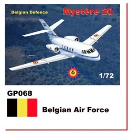 Dassault-Mystere Falcon 20 Decals belgischen Luftwaffe