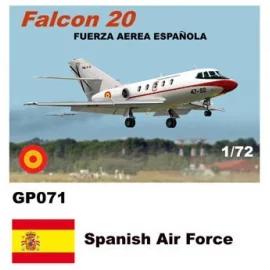 Dassault-Mystere Falcon 20 Decals spanischen Luftwaffe