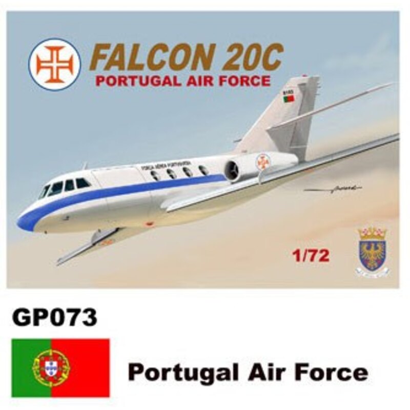 Dassault-Mystere Falcon 20 Decals Portugal Air Force