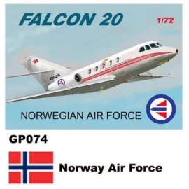 Dassault-Mystere Falcon 20 Decals Norwegen Air Force