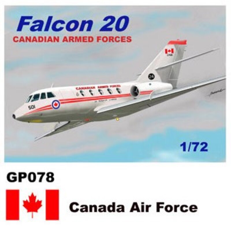 Dassault-Mystere Falcon 20 Decals Kanada Air Force