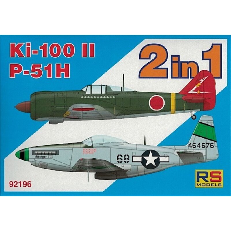 Kawasaki Ki-100-II und nordamerikanischen P-51H Mustang .... zwei Kits im Kasten