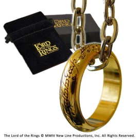 Herr der Ringe Ring Der Eine Ring (vergoldet) Replik