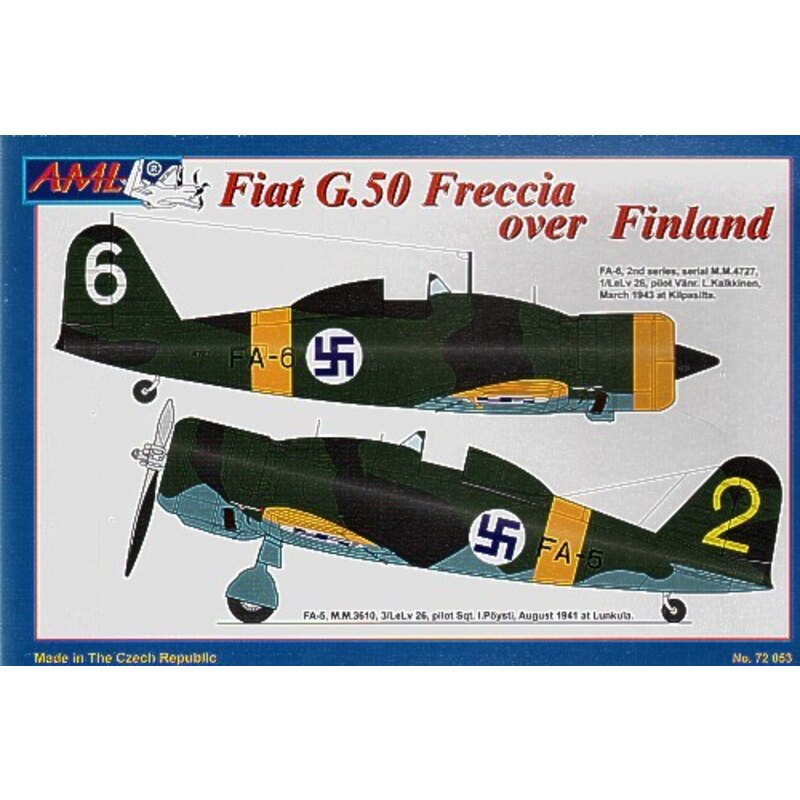 Fiat G.50 I Freccia über Finnland