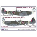 Supermarine Spitfire Mk.IX C 2 Abziehbild-Versionen: VY