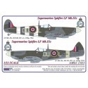 Supermarine Spitfire Mk.IX C 2 Abziehbild-Versionen: DU-L